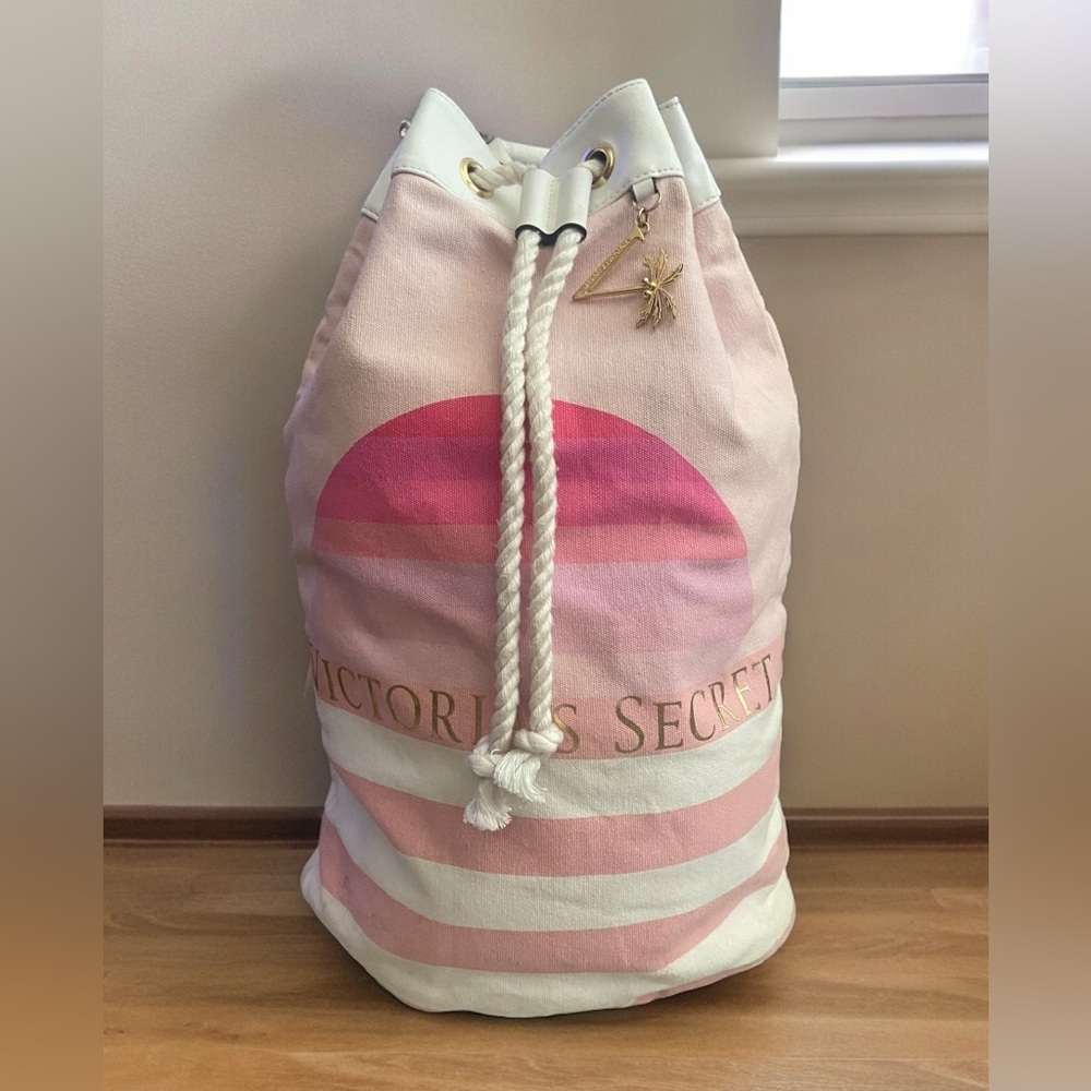 Victoria's Secret Sunset Beach Backpack Tote Bag